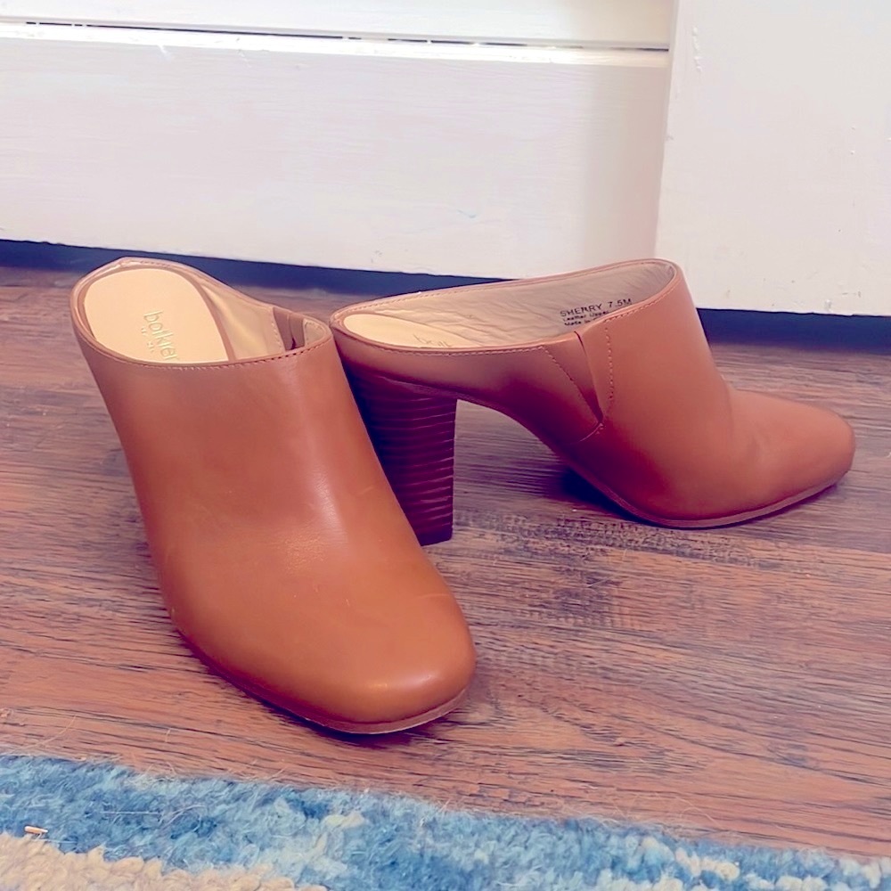 Botkier Sherry Leather Mule Size 7.5